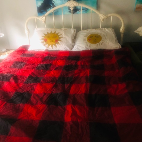 Tommy Hilfiger buffalo check plaid super comfy full size / twin comforter quilt - Picture 7 of 8